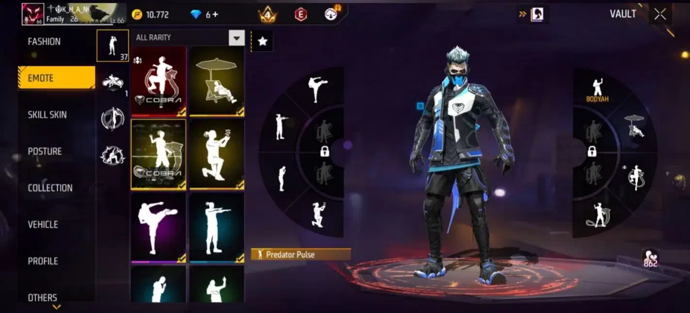 اکانت فری فایر لول ۶۶...|کنسول، بازی ویدئویی و آنلاین|کازرون, |دیوار