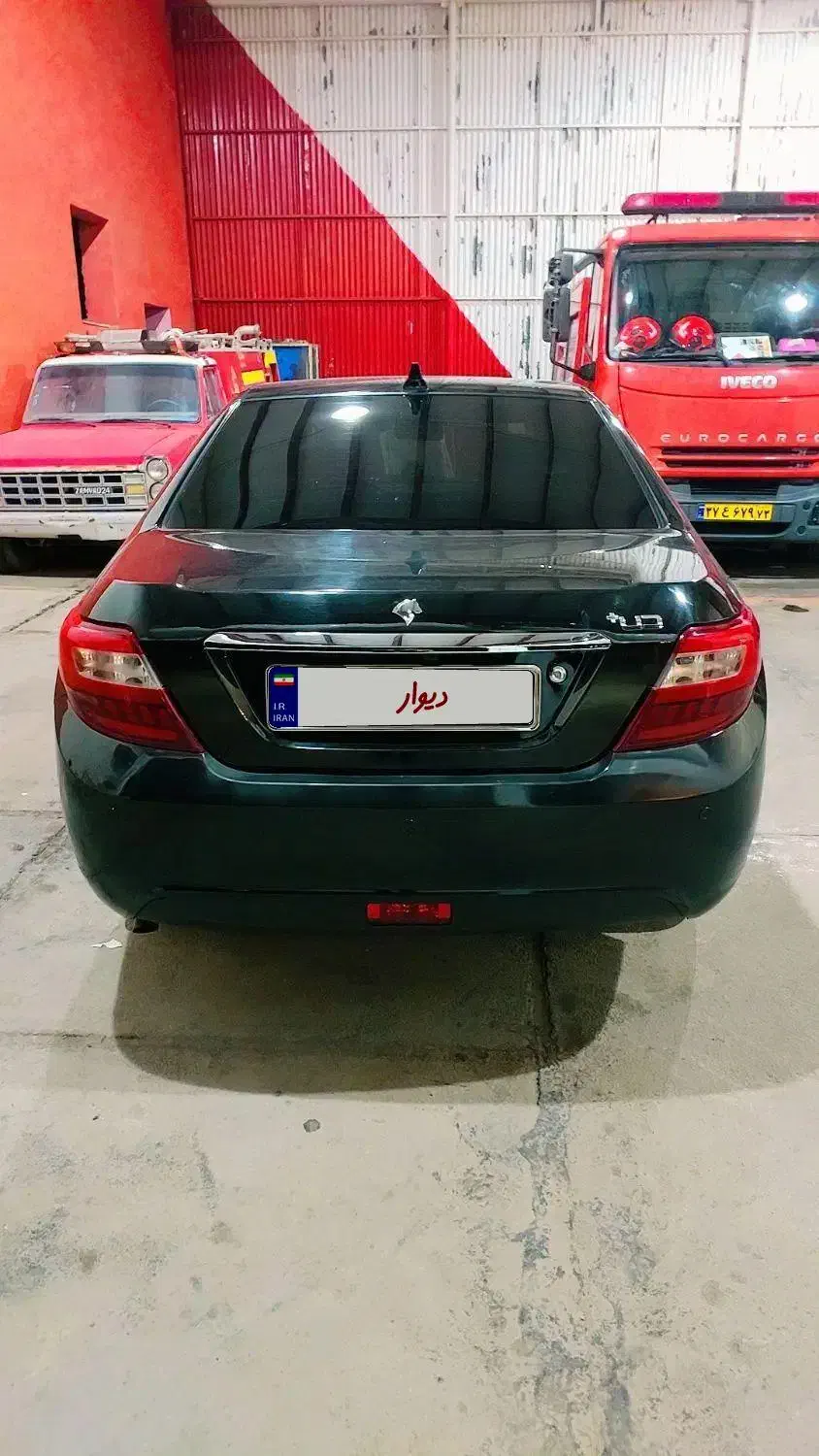 دنا مشکی آبنوس، اپشنال ،فول.مدل 402 ولی پلاک 403|خودرو سواری و وانت|زرقان, |دیوار