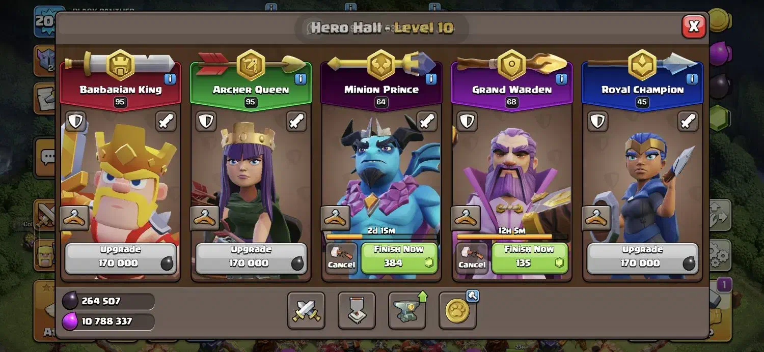 اکانت کلش آف کلنز|کنسول، بازی ویدئویی و آنلاین|ری, صفاییه (چشمه علی)|دیوار