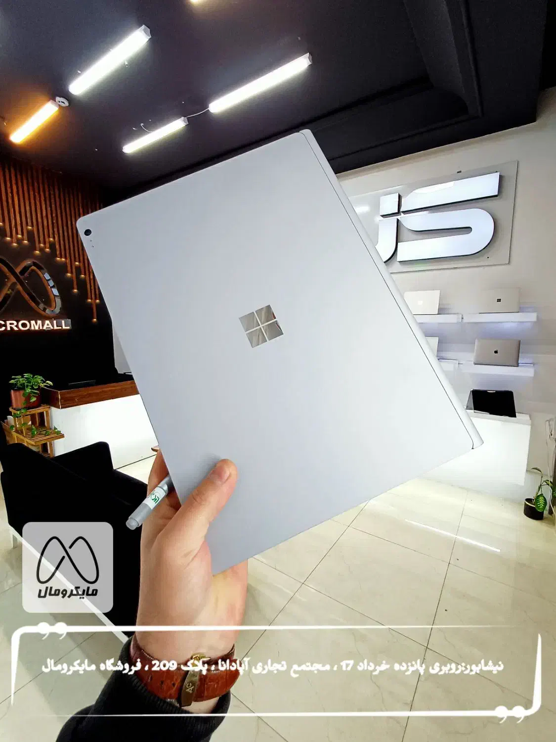 لپتاپ مایکروسافت سرفیس بوک گرافیکدار مهندسیsurface|رایانه همراه|نیشابور, دارایی|دیوار