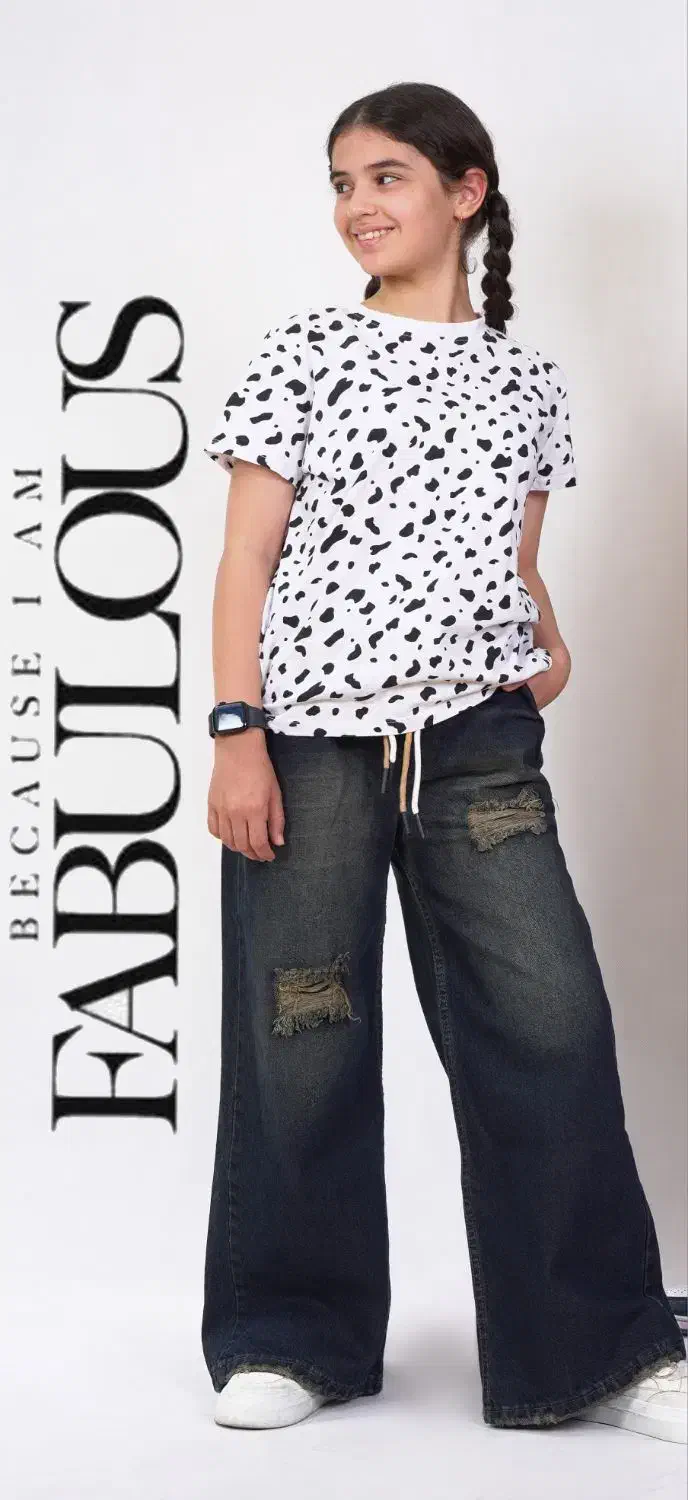 شلوار لی مدل فول بگ زاپ دار|لباس|رشت, رودبارتان|دیوار