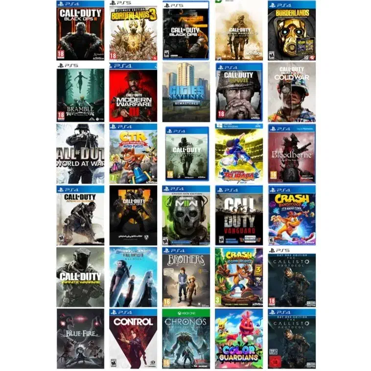 فروش بازی های انواع کنسول های SONY|کنسول، بازی ویدئویی و آنلاین|بندر امام خمینی, |دیوار