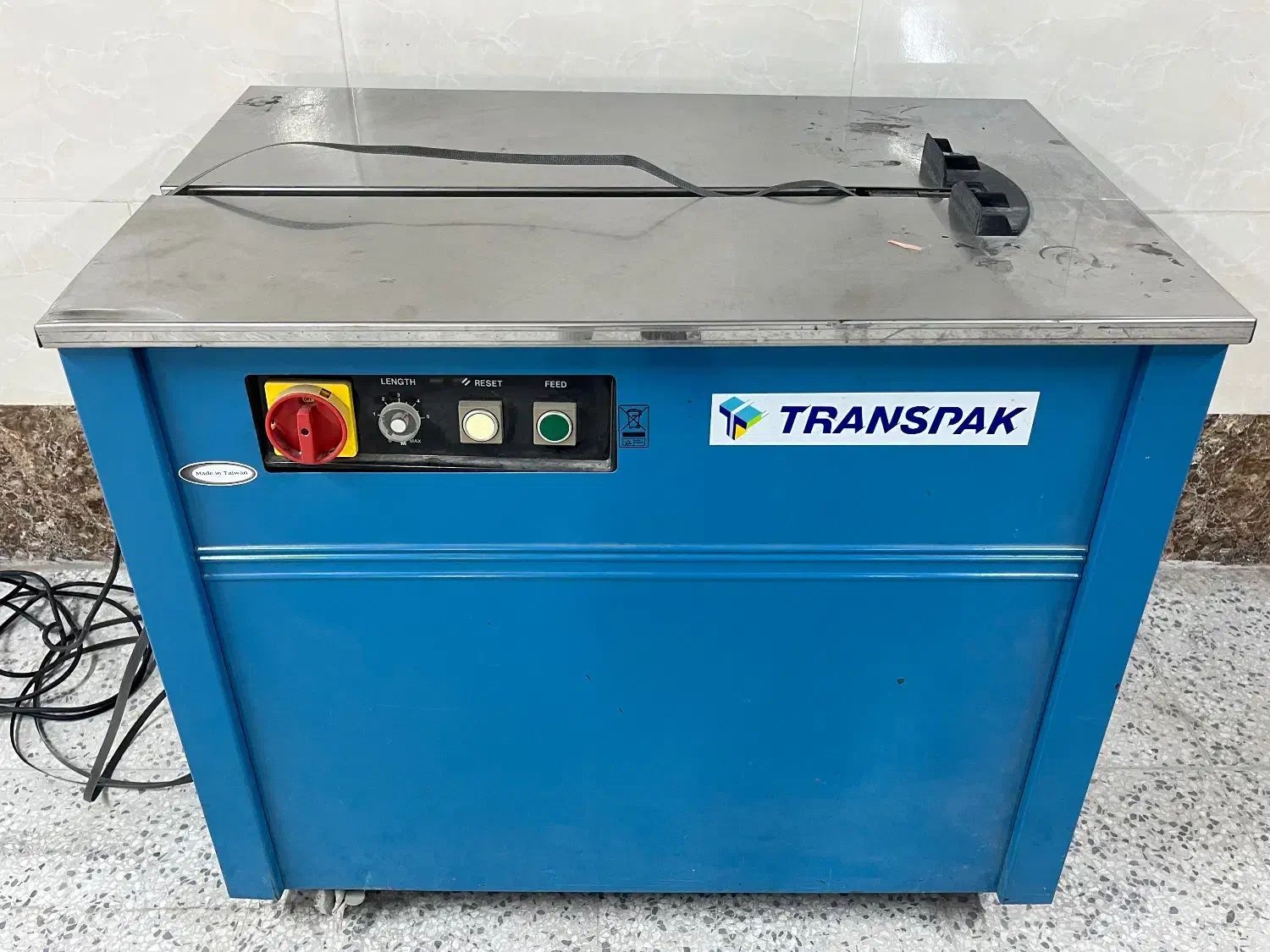 تسمه‌کش نیمه‌اتوماتیک Transpak TP-201CE کم‌کارکرد|ماشین‌آلات صنعتی|شیراز, شهرک صنعتی شیراز|دیوار