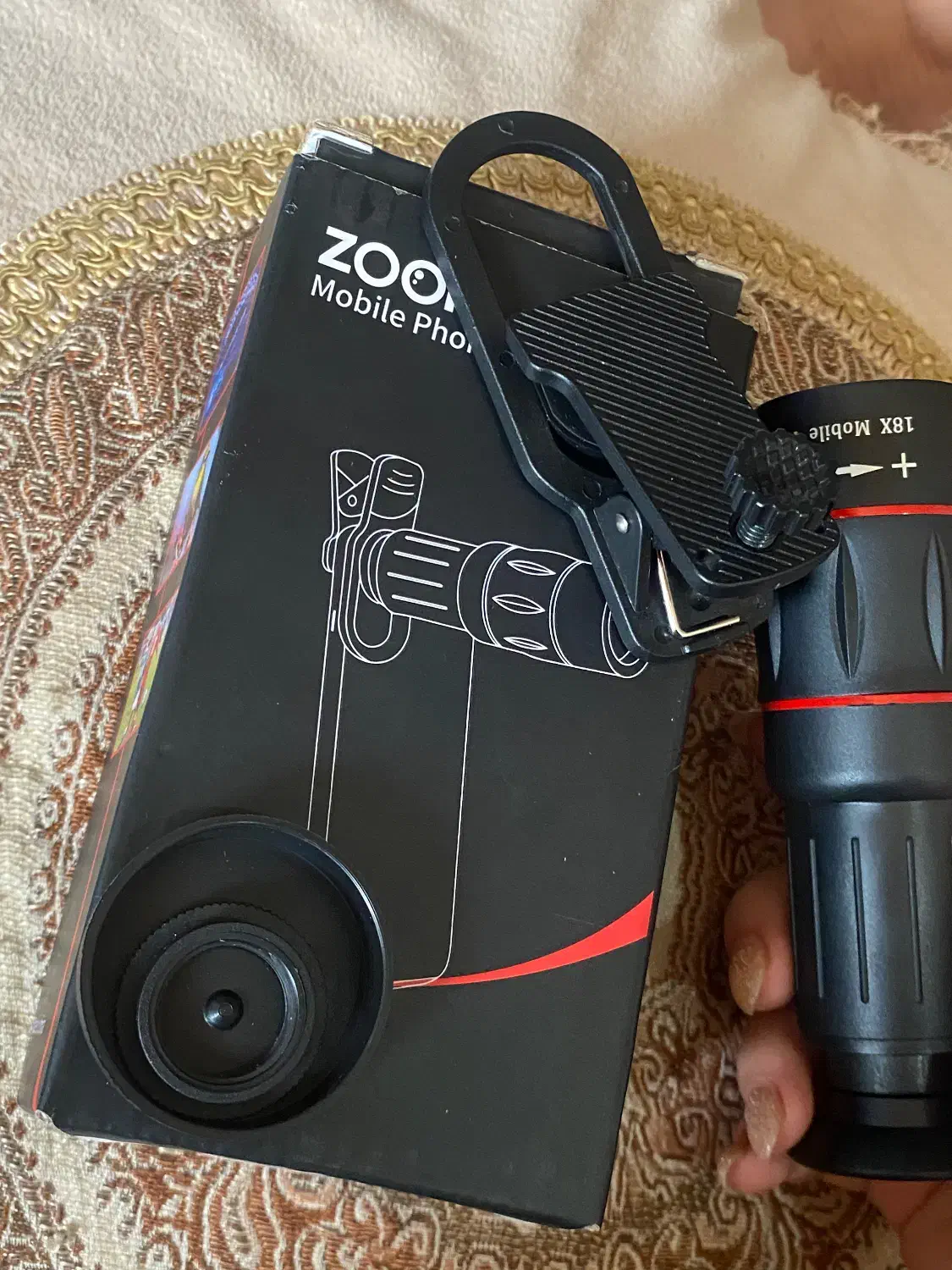 لنز کلیپسی موبایل مدل تلسکوپی|لوازم جانبی موبایل و تبلت|بندرعباس, |دیوار