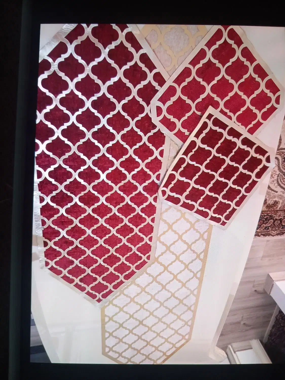 رومیزی|پرده، رانر، رومیزی|کرج, آق تپه|دیوار