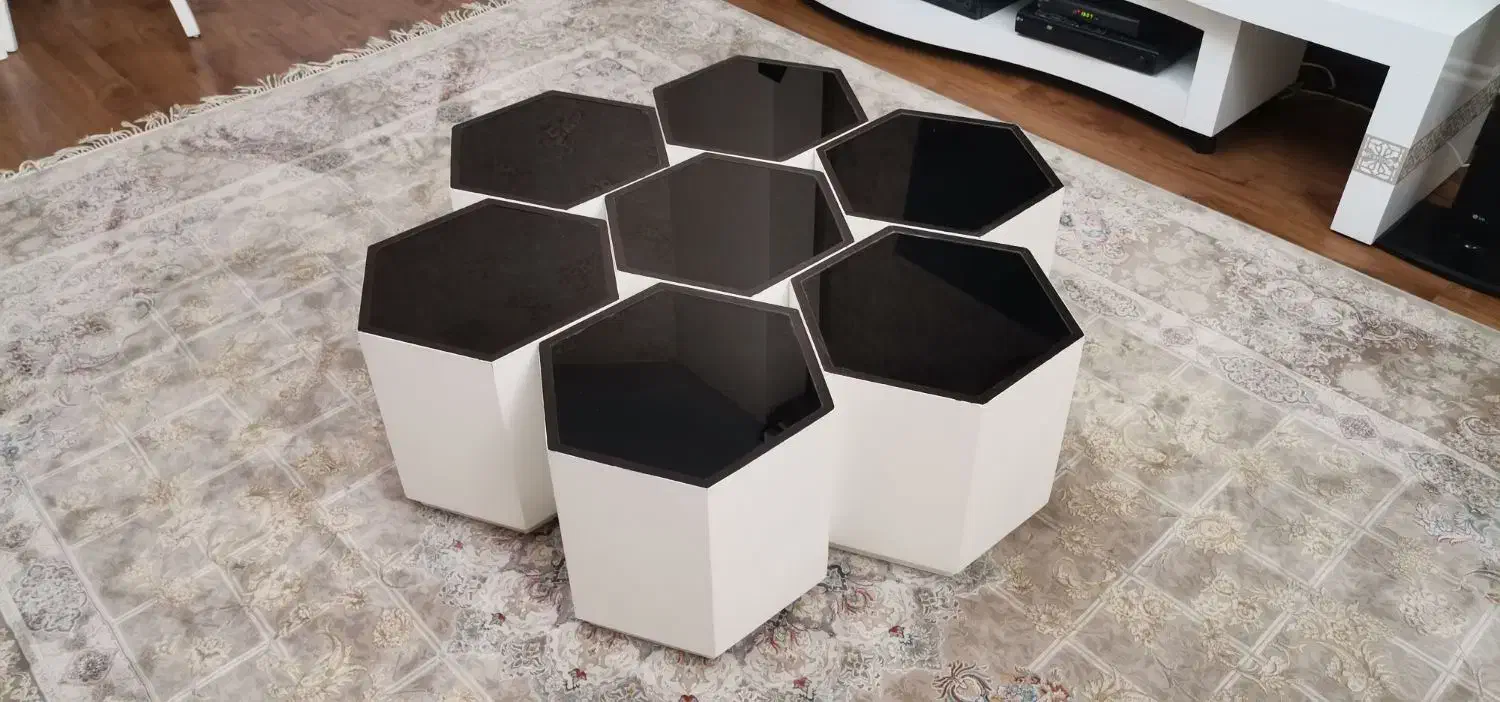 میز عسلی شیک، محکم و جادار|مبلمان خانگی و میز عسلی|کرج, چهارصد دستگاه|دیوار