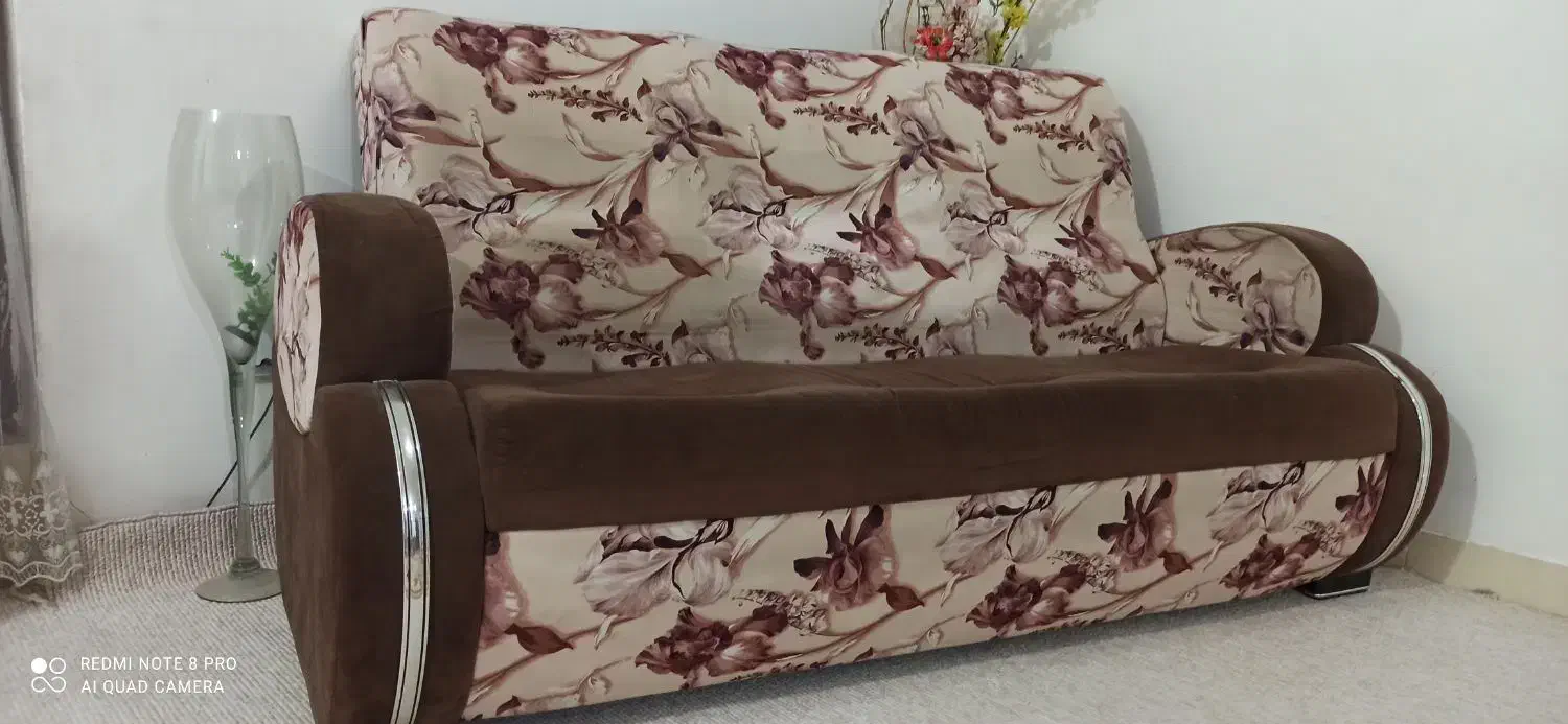 دو دست مبل هفت نفره|مبلمان خانگی و میز عسلی|ایلام, |دیوار