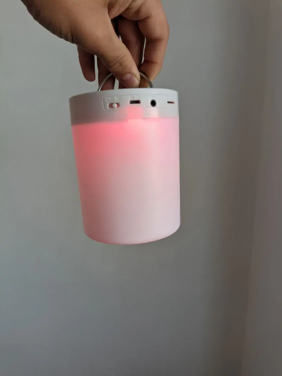 اسپیکر استوانه ای بلوتوث تمام لمسی|پخشکننده همراه|اردبیل, |دیوار