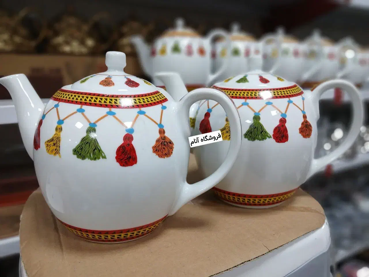 قوری چینی درجه یک|قوری، کتری، قهوه‌ساز دستی|قم, علی آباد|دیوار