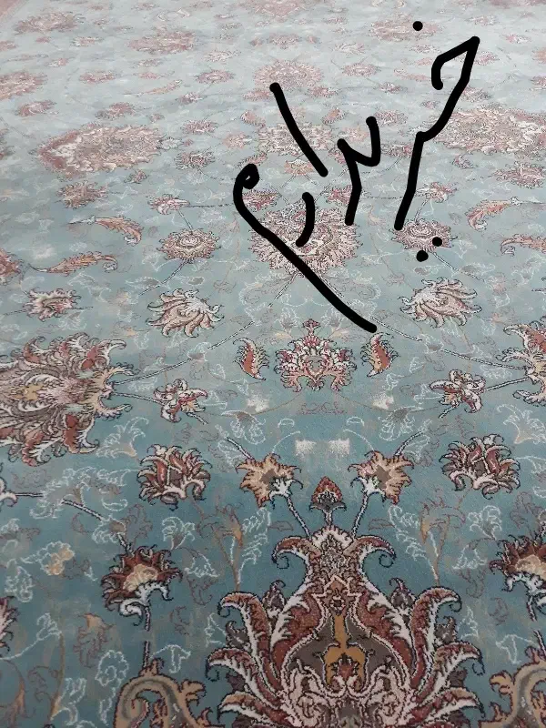 ۱۲متری فیروزهای افشان|فرش|بیرجند, |دیوار