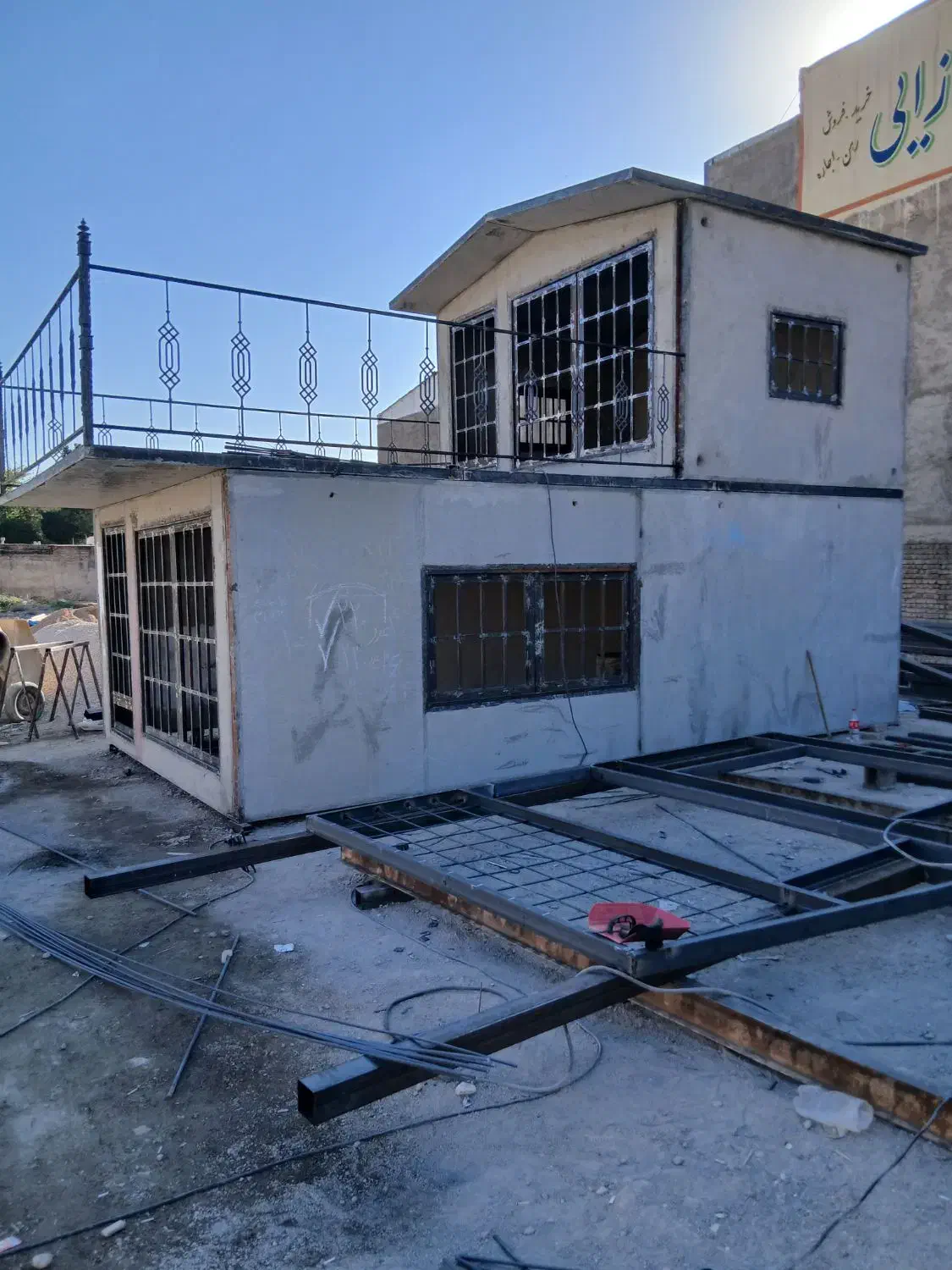 کانکس بتونی|مصالح و تجهیزات ساختمان|خرم‌آباد, |دیوار