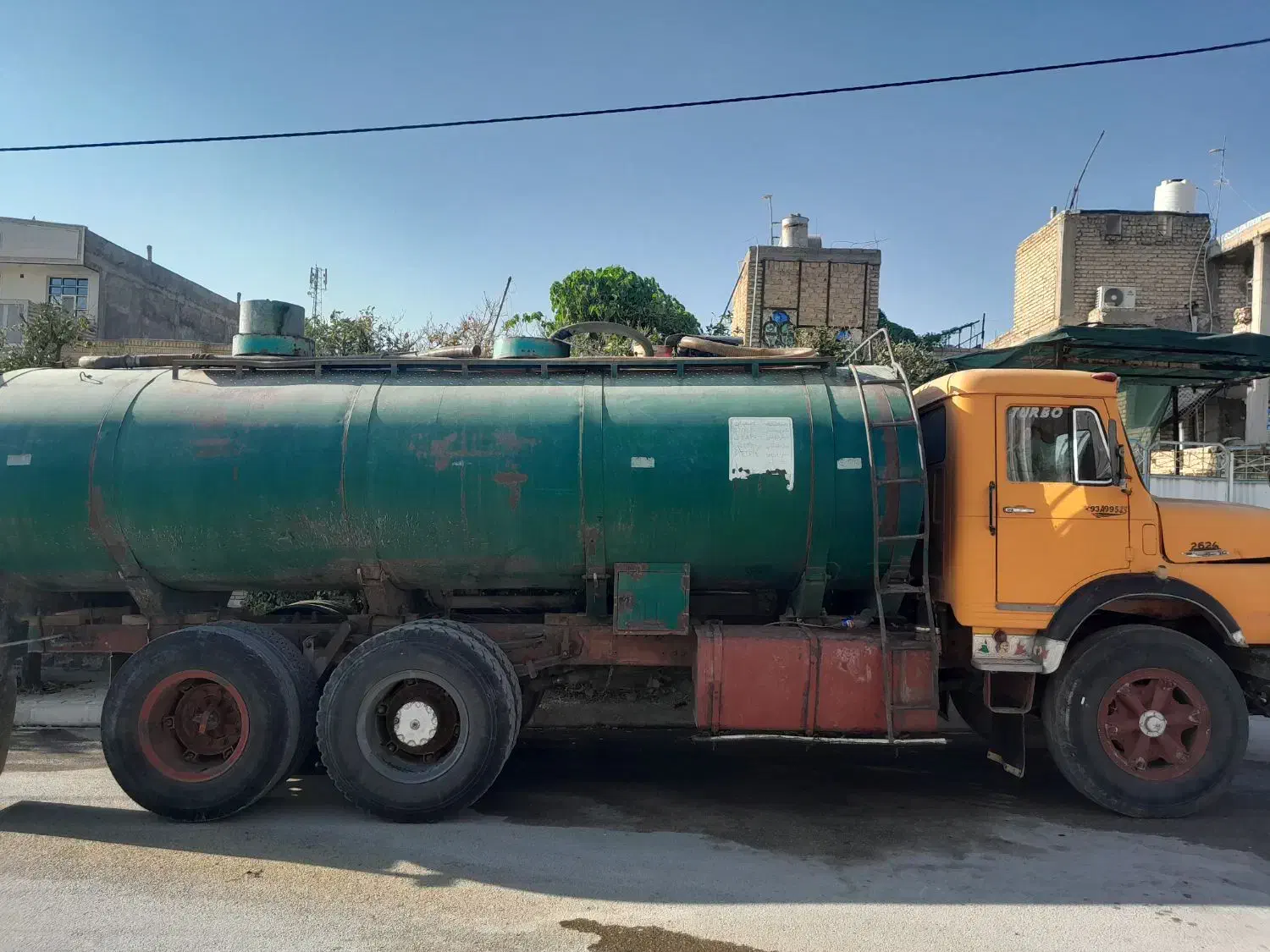 اجاره بنزدهچرخ تانکر اب|خودرو سنگین|جنت, |دیوار