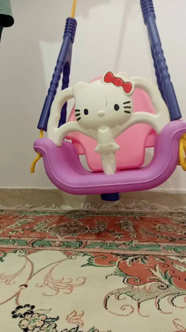 سه چرخه کریر با کالسکه تاب همگی در حد نو|کالسکه و لوازم جانبی|ایلام, |دیوار