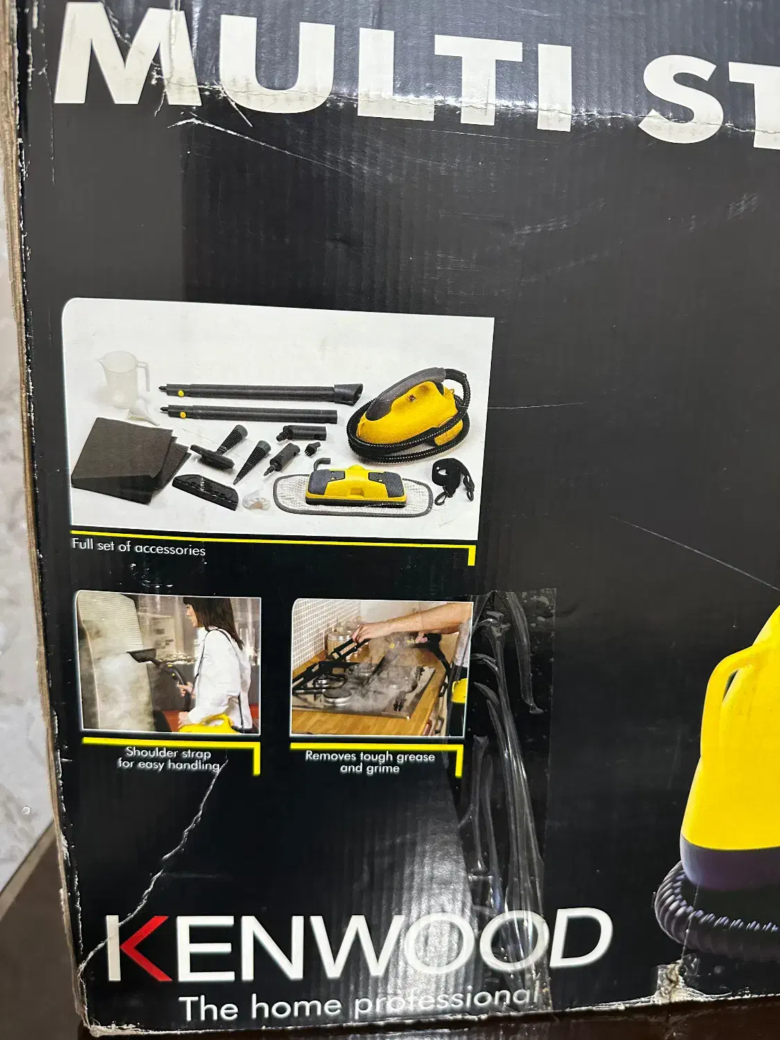 بخارشور کنوود در حد نو|جاروبرقی، جارو شارژی، بخارشو|قلعه نو, |دیوار