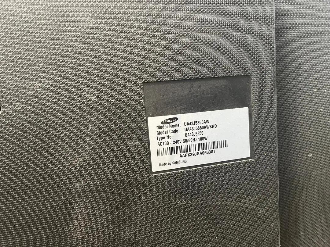 پنل تلوزیون سامسونگ ۴۳ اینچ|تلویزیون و پروژکتور|اصفهان, الهیه|دیوار