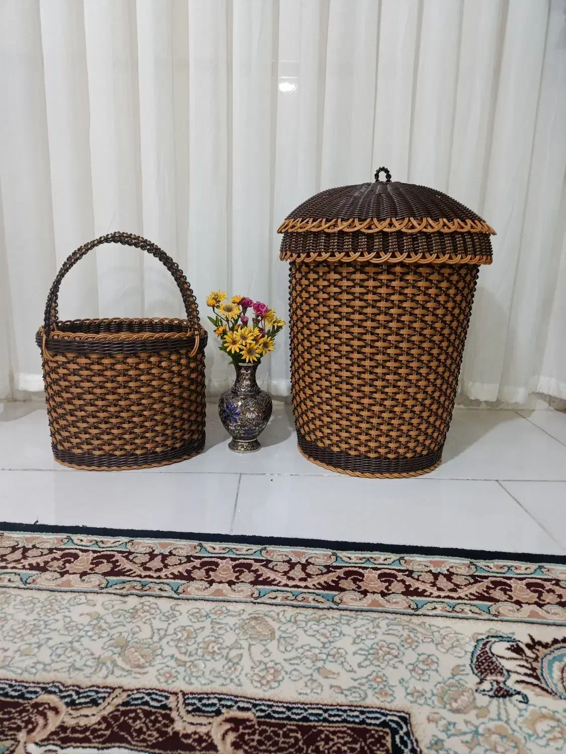 سبد بافی|صنایع دستی و سایر لوازم تزئینی|نیشابور, شهرک رسولی|دیوار