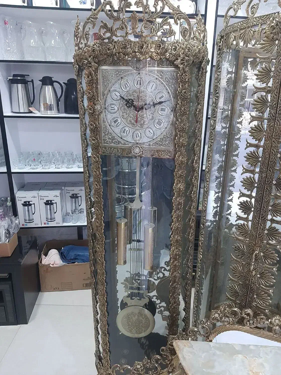 ساعت ایستاده برنز اصلی صفر|ساعت دیواری و تزئینی|مشگین شهر, |دیوار