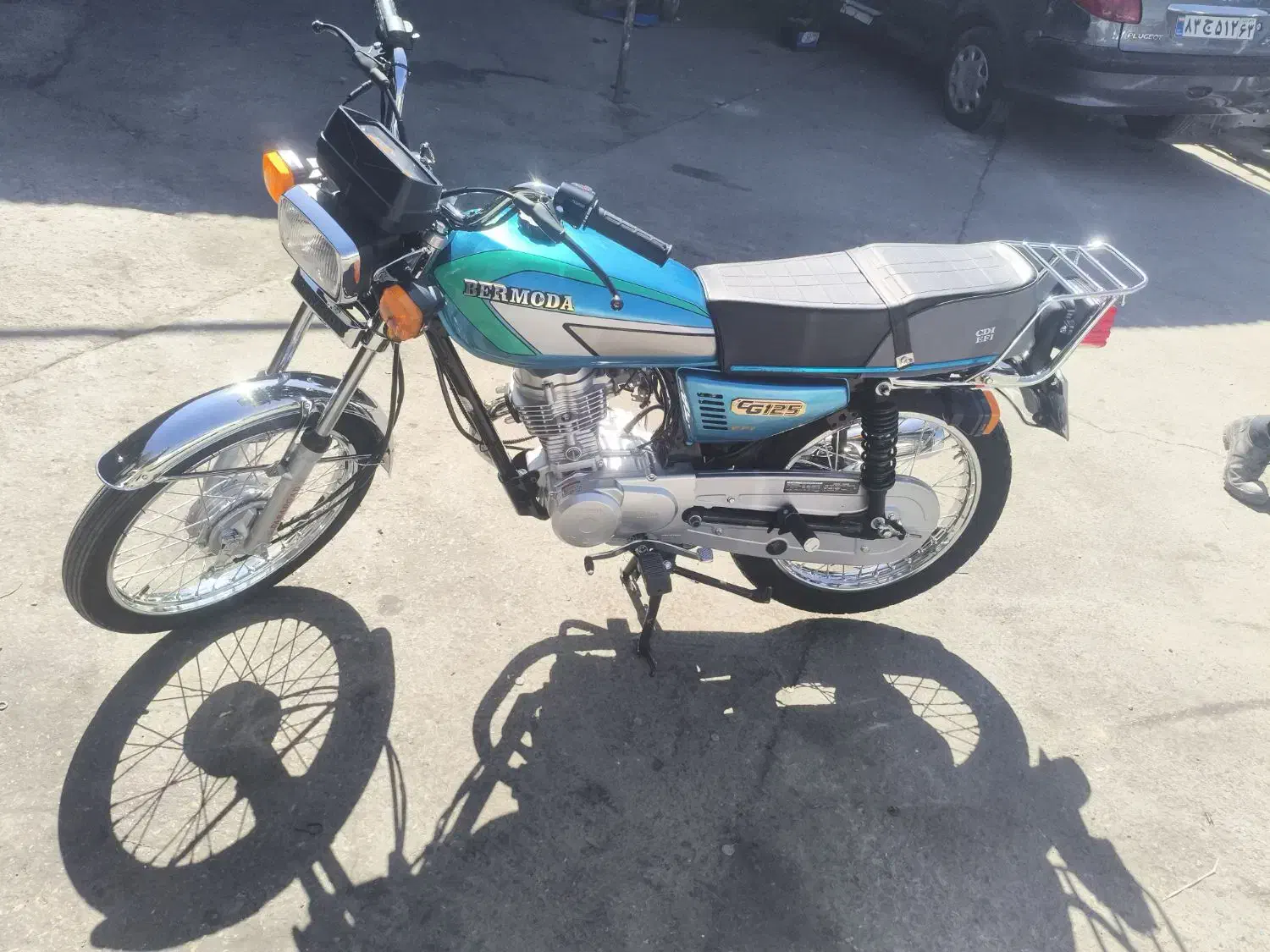 موتور برمودا1483|موتورسیکلت|شیراز, شهرک مخابرات|دیوار