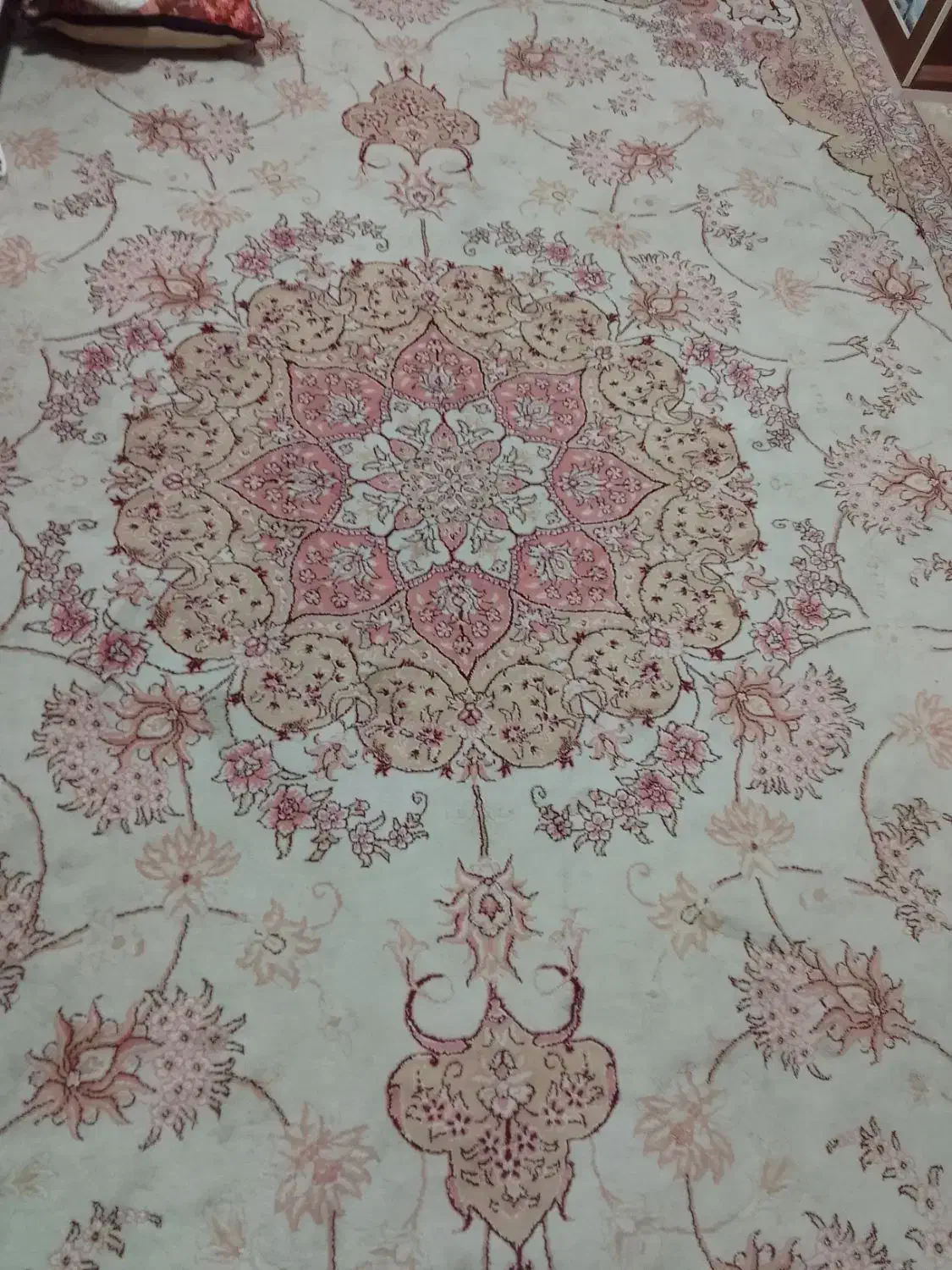 فرش ۹ و ۱۲ متری رنگ روشن|فرش|اسلام‌شهر, شهرک قائمیه|دیوار