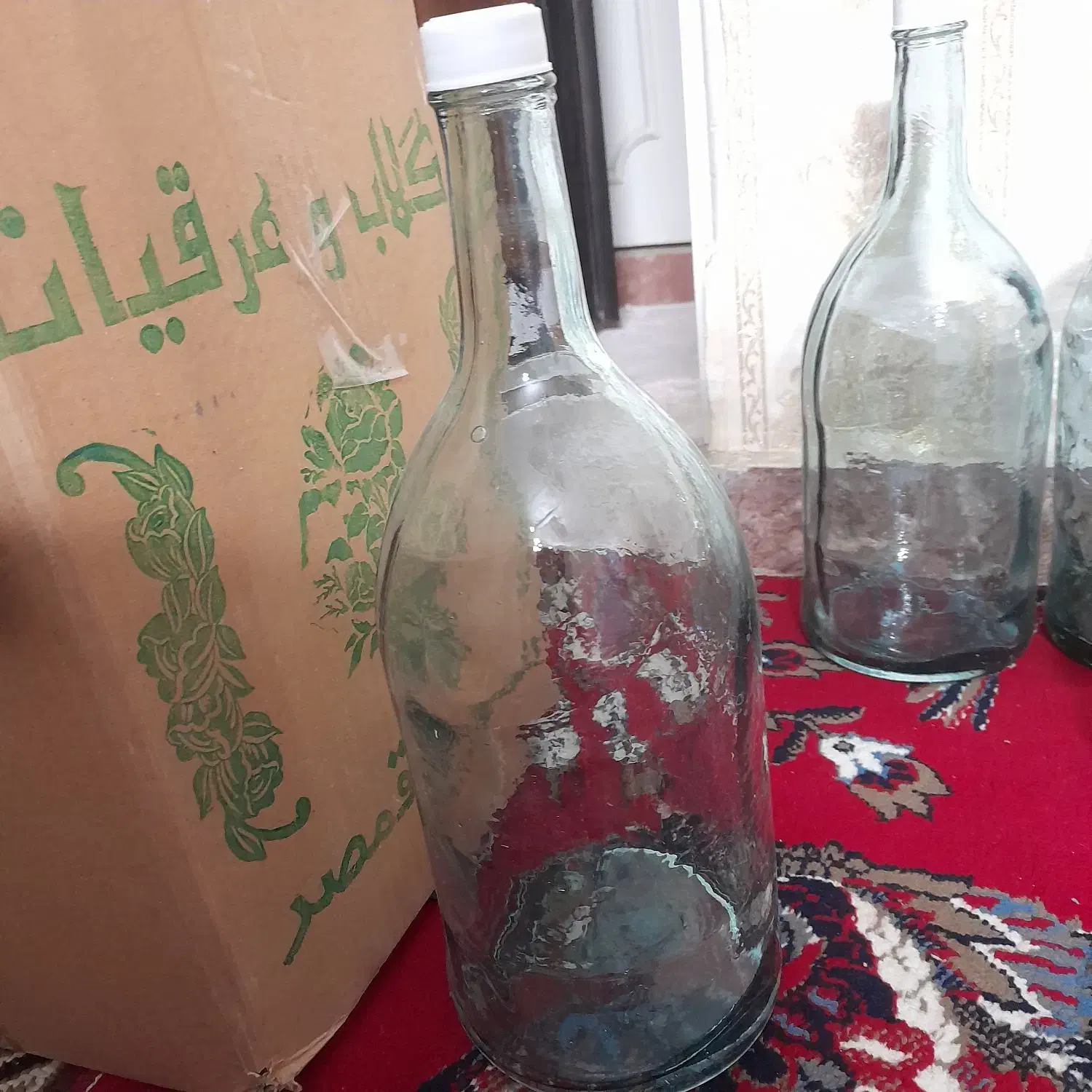 بطری شیشه ای ۲.۵ لیتری|ظروف نگهدارنده، پلاستیکی، یک‌بارمصرف|تهران, خانی آباد نو شمالی|دیوار