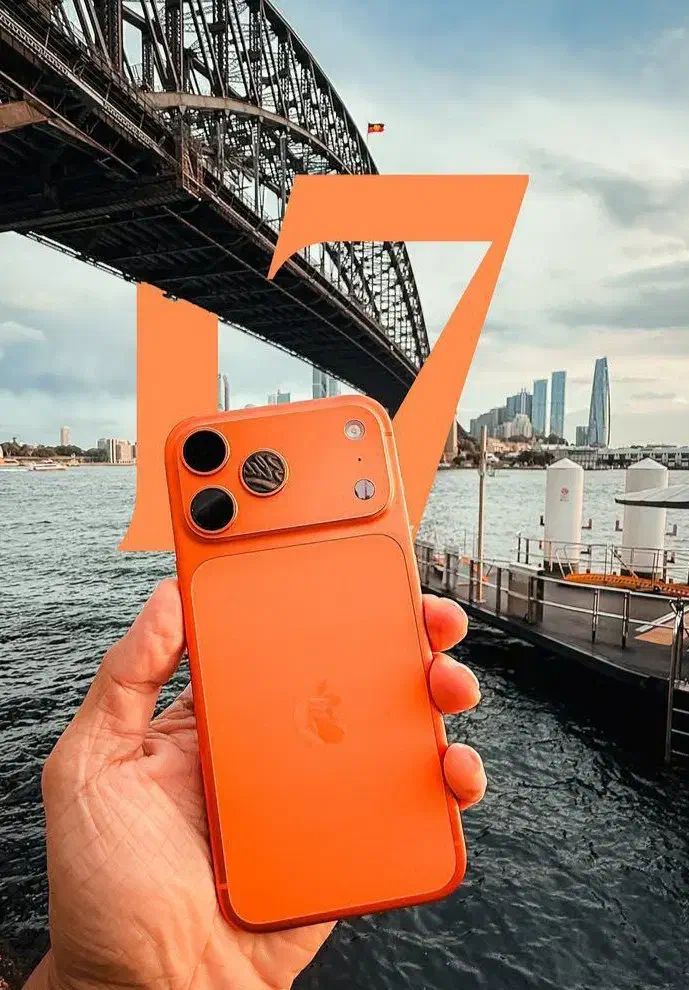 طرح ایفون17PROMAXکیفیتAرنگ blue اپل ضمانت48ماه|موبایل|تهران, شیخ هادی|دیوار