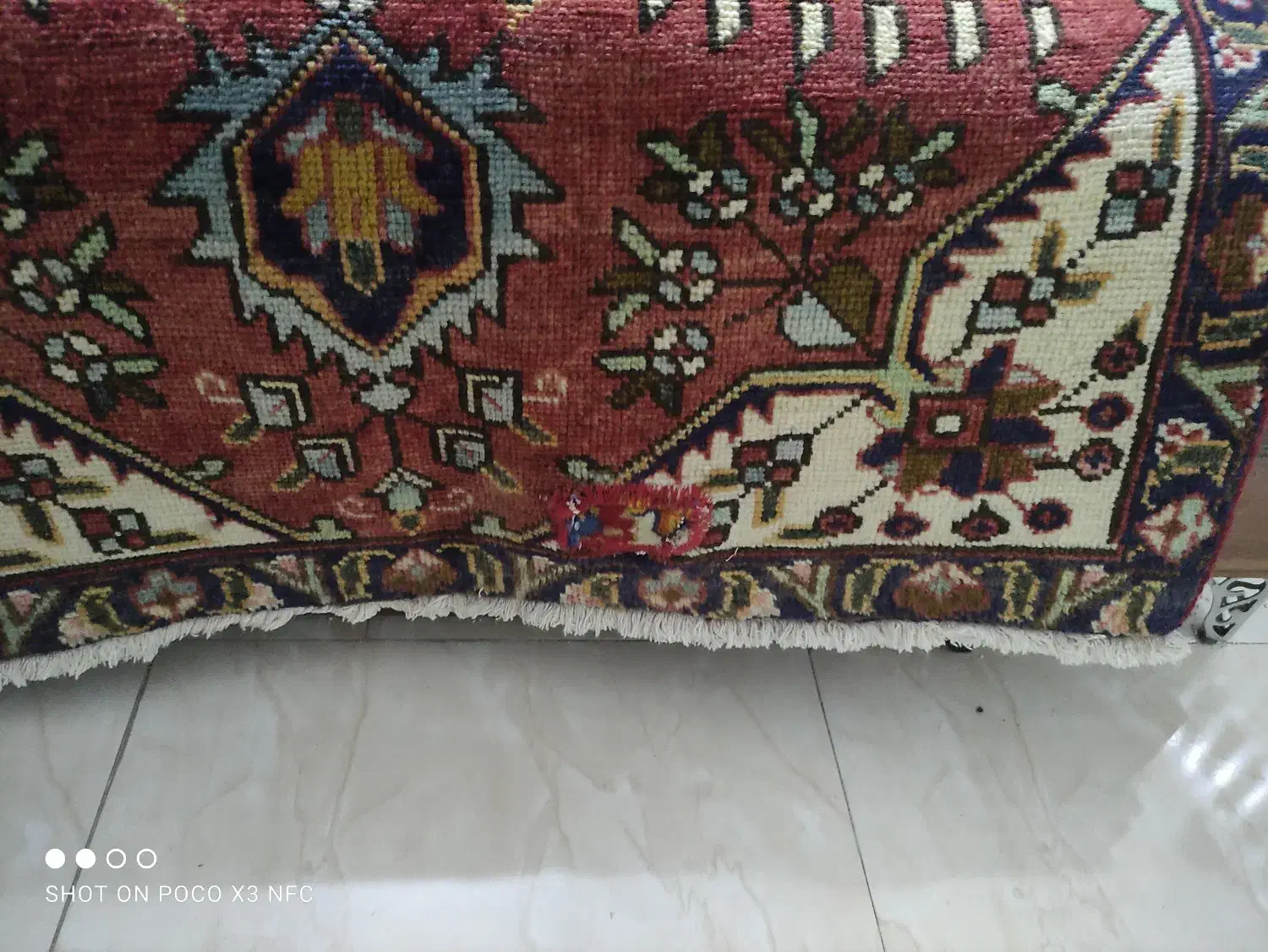 قالیچه قدیمی کهنه|فرش|تهران, شهران جنوبی|دیوار