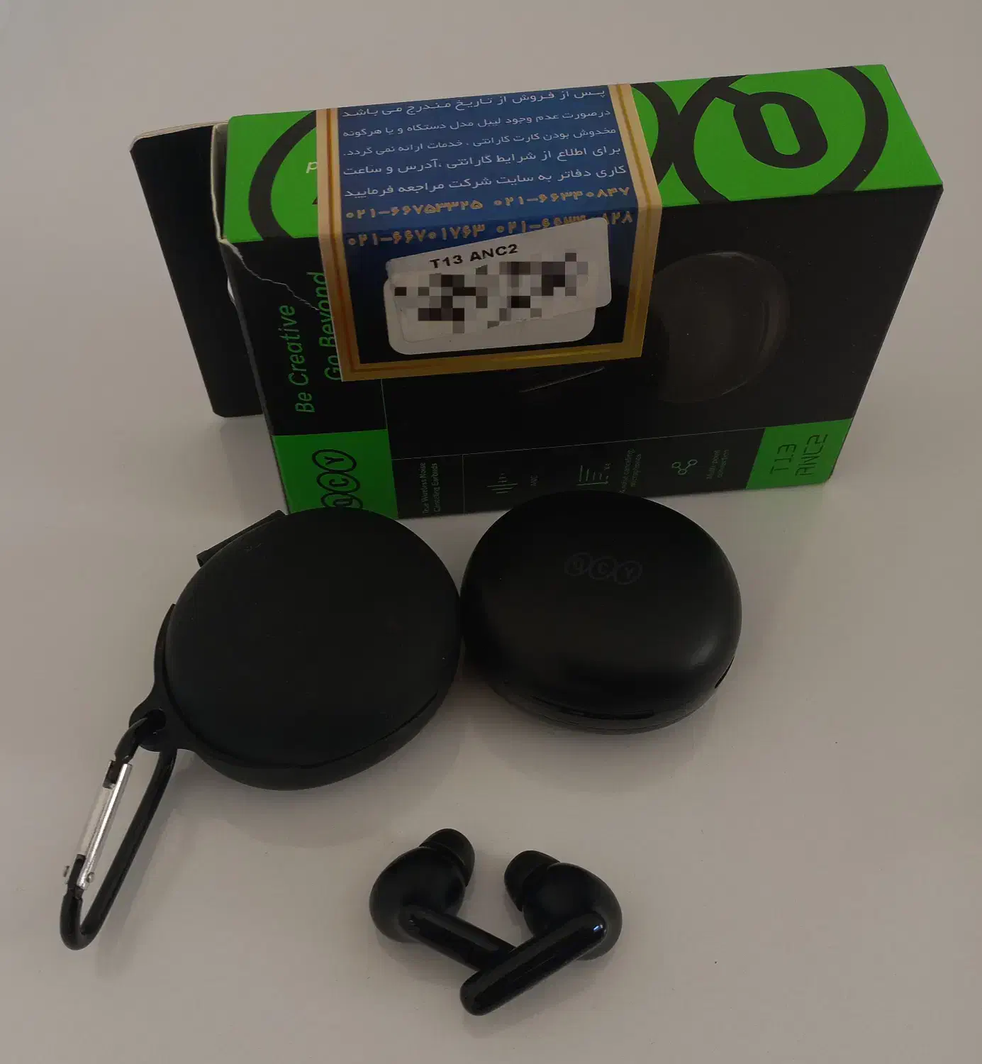 ایرپاد Qyc t13 anc2|لوازم جانبی موبایل و تبلت|پرند, فاز ۵|دیوار