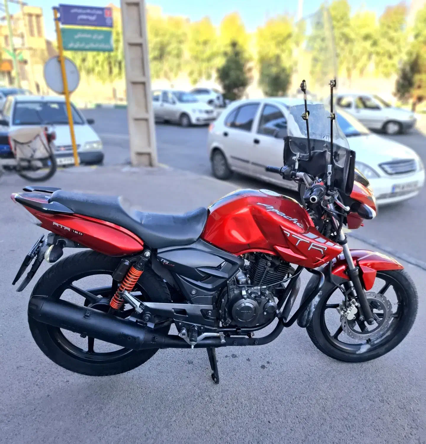 موتور آپاچی مدل 88،سالم|موتورسیکلت|قم, قلعه عموحسین|دیوار