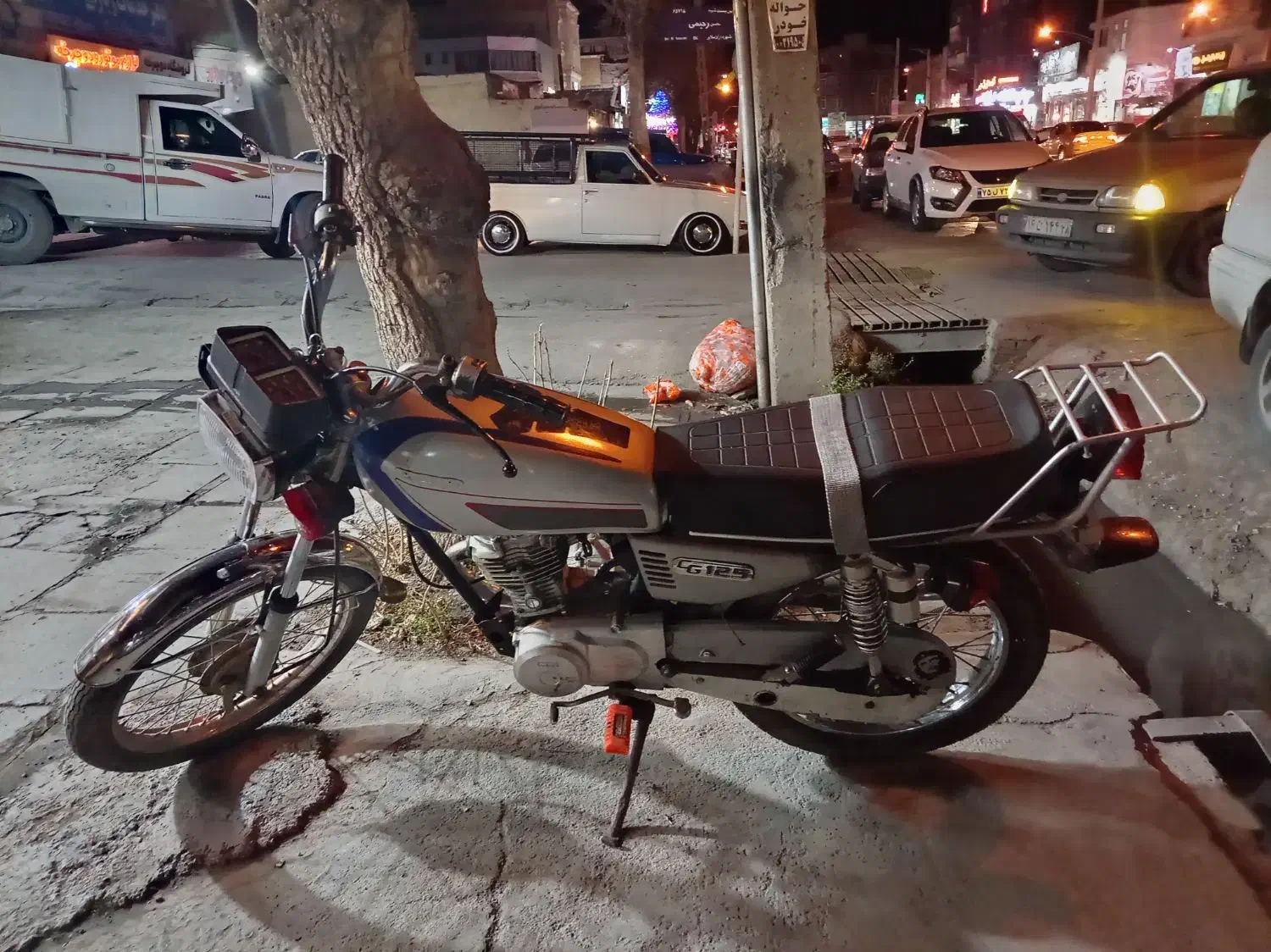 موتور 125 مزایده|موتورسیکلت|ملایر, |دیوار