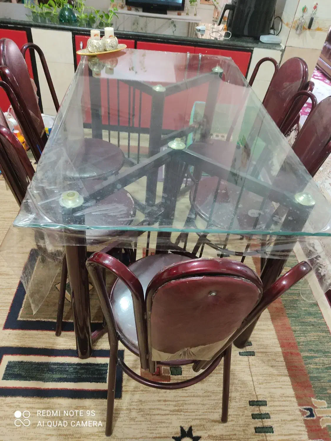 میز غذاخوری|میز و صندلی غذاخوری|بهبهان, |دیوار