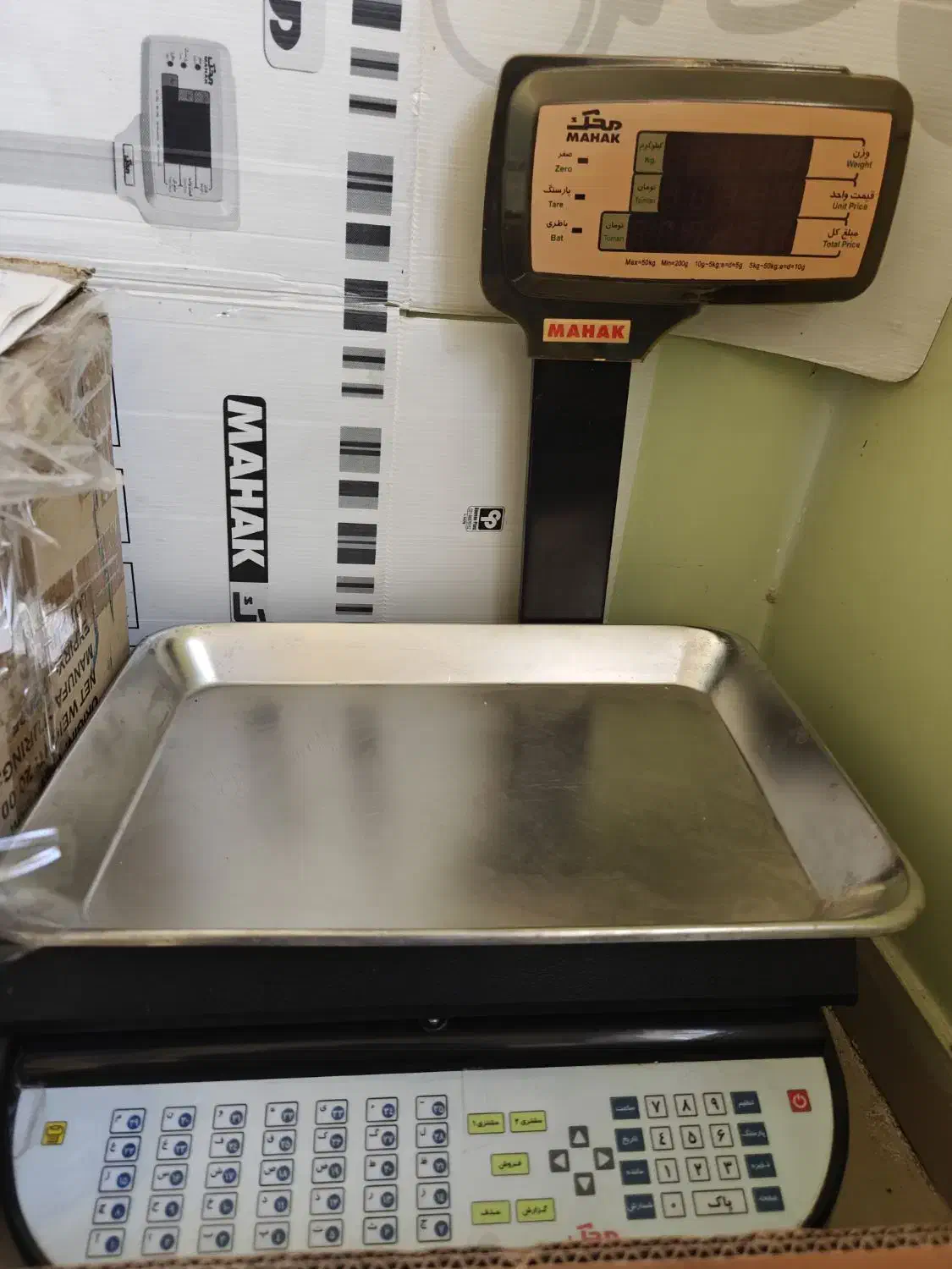 ترازو محک 50 کیلویی در حد نو|فروشگاه و مغازه|هشتگرد, شهرک ریحانه|دیوار