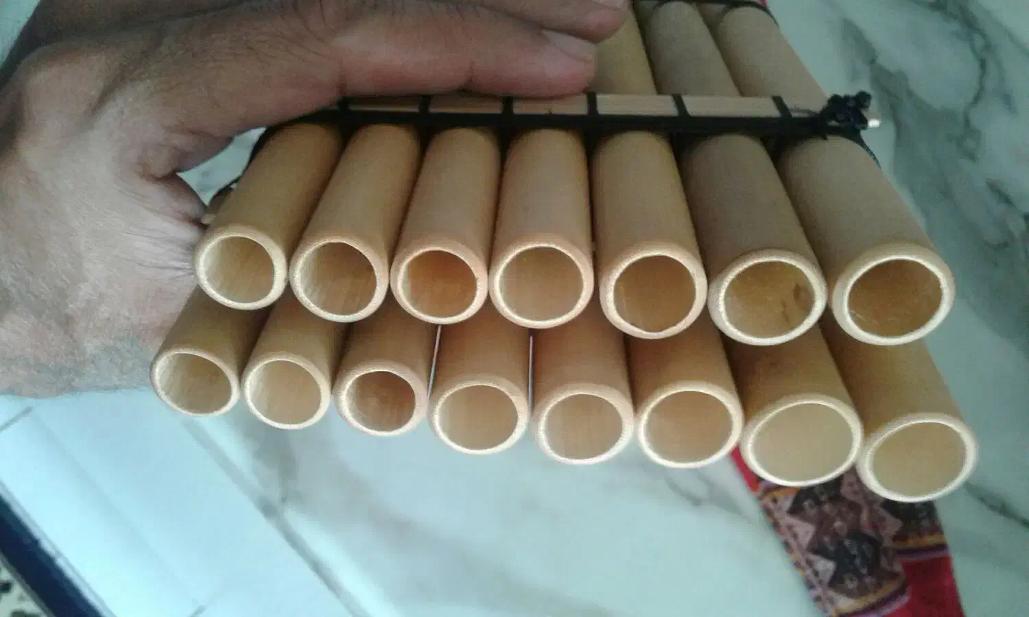 پن فلوت|سازهای بادی|فردیس, فردیس|دیوار