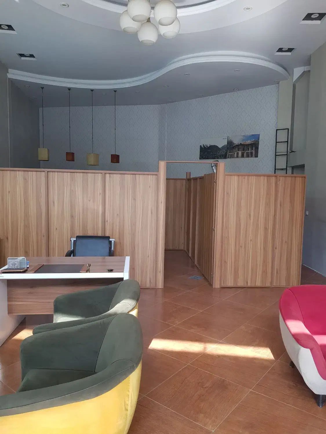 ۱۵ متر پارتیشن در ارتفاع ۱،۸۶|دفتر کار|فشم, |دیوار