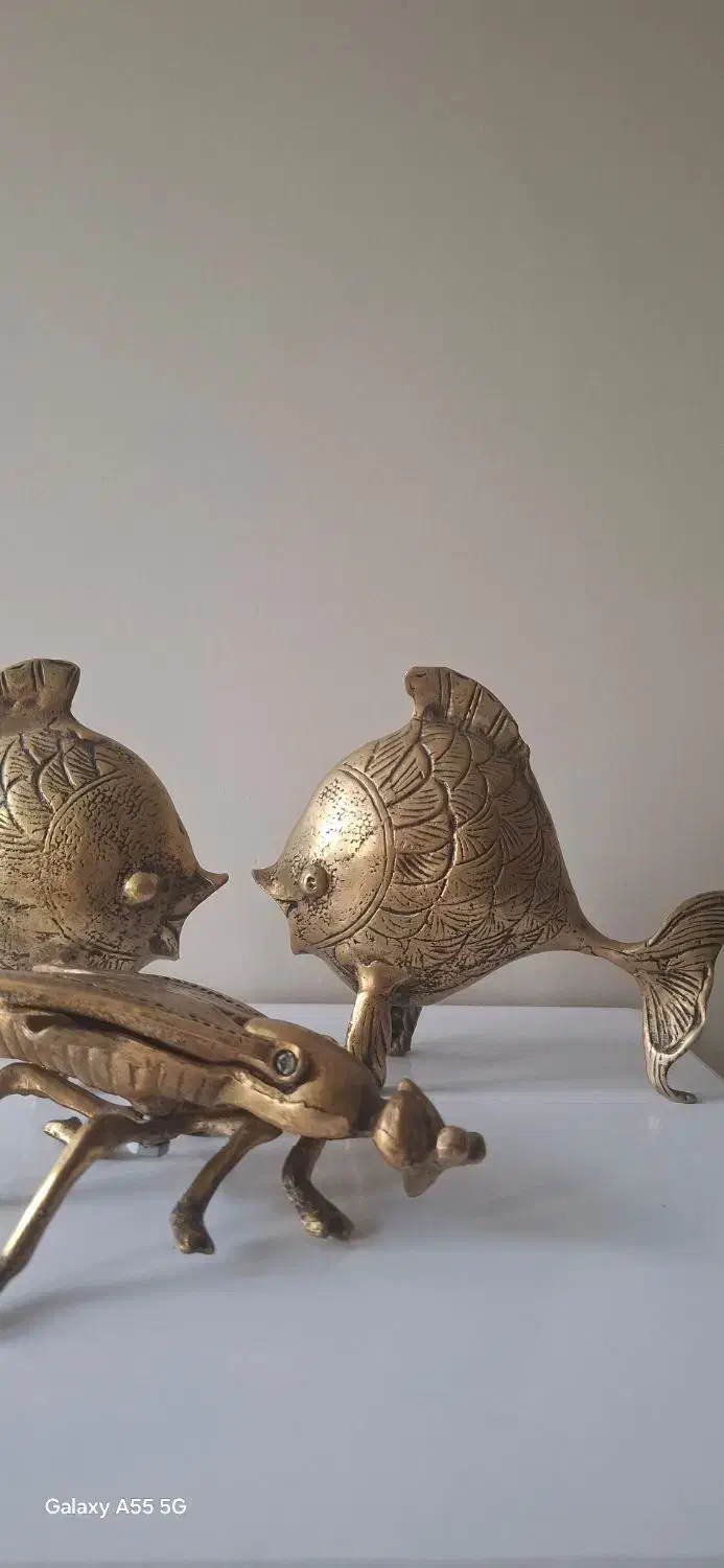 سه عددمجسمه برنز|مجسمه، تندیس، ماکت|ملایر, |دیوار