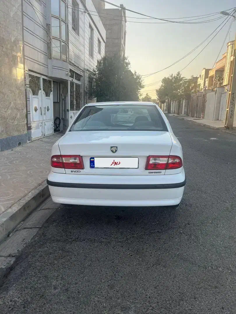 فروش سمند سفید مدل ۹۵|خودرو سواری و وانت|ایوانکی, |دیوار