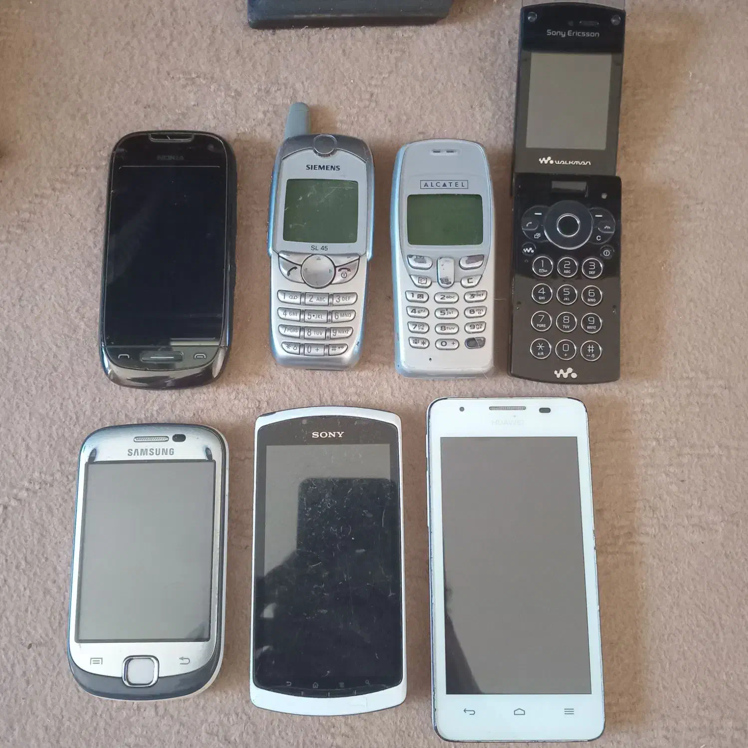 گوشی زیمنس سامسونگ الکاتل سونی اریکسون نوکیا هواوی|موبایل|تهران, پاسداران|دیوار