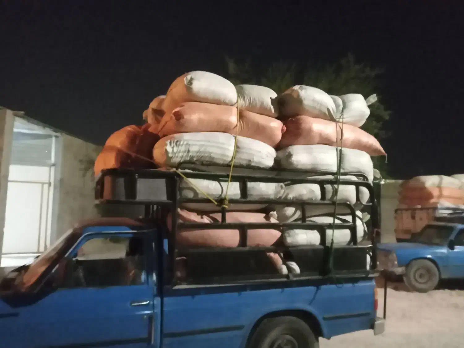 کاه گندم|حیوانات مزرعه|مهر, |دیوار