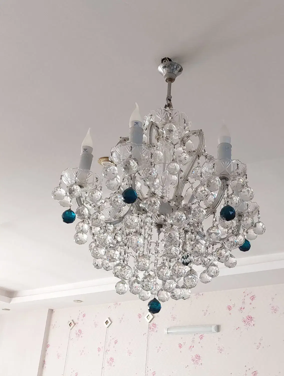 لوستر بلور|لوستر و چراغ آویز|مشهد, وکیل‌آباد|دیوار