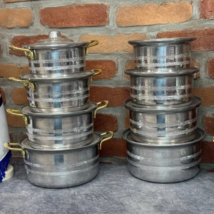 سرویس قابلمه بچه نگین دار|ظروف پختوپز|قم, آرامستان بهشت معصومه|دیوار