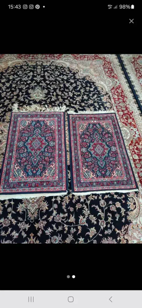 فرش دست بافت بیچاره همدان|فرش|نورآباد, |دیوار