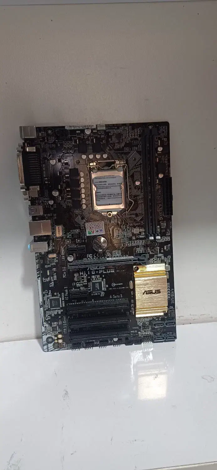 مادربرد H110 ASUS PLUS|قطعات و لوازم جانبی رایانه|شیراز, شهرک پرواز|دیوار