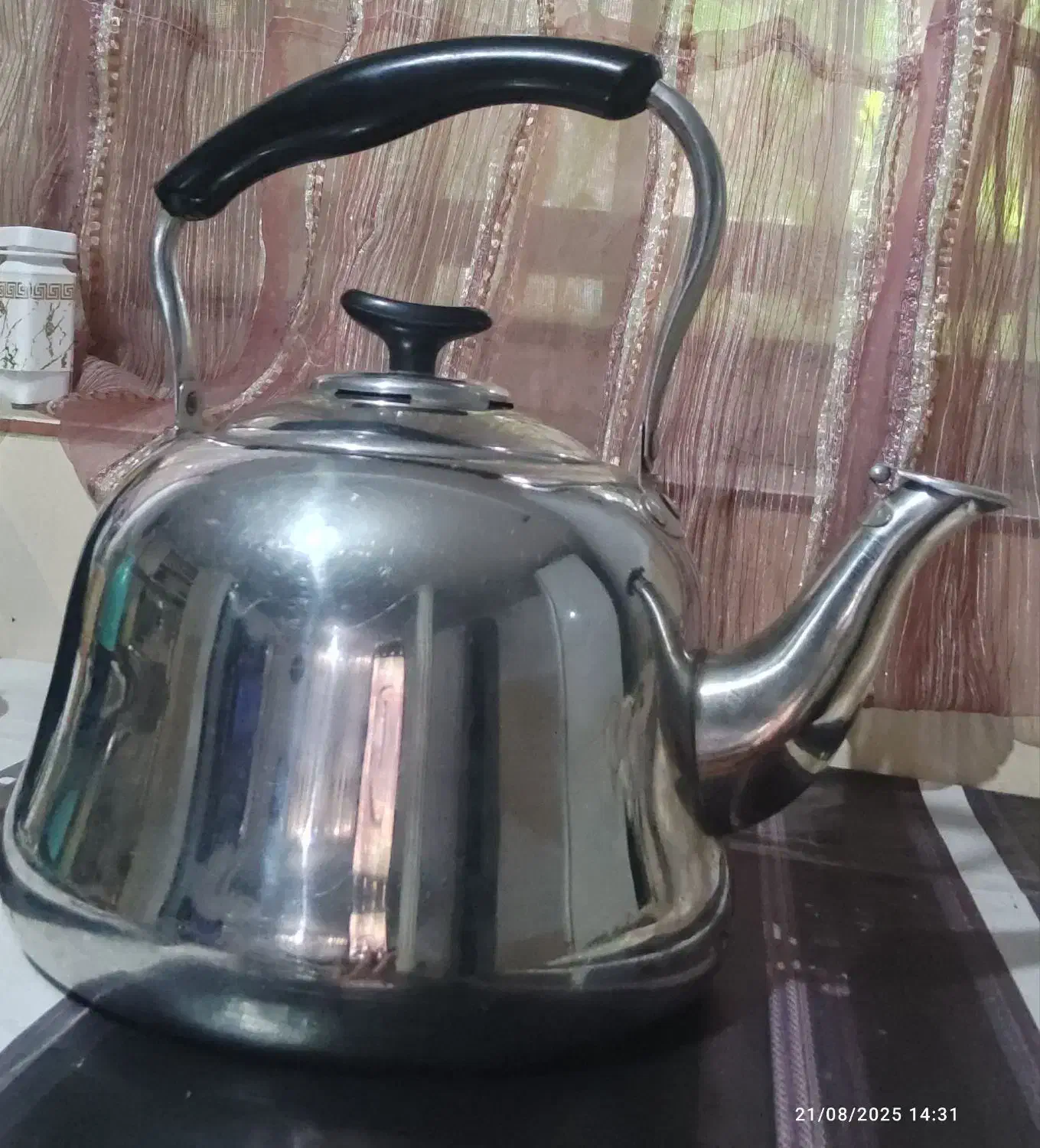 کتری استیل  در حد نو|قوری، کتری، قهوه‌ساز دستی|خان ببین, |دیوار