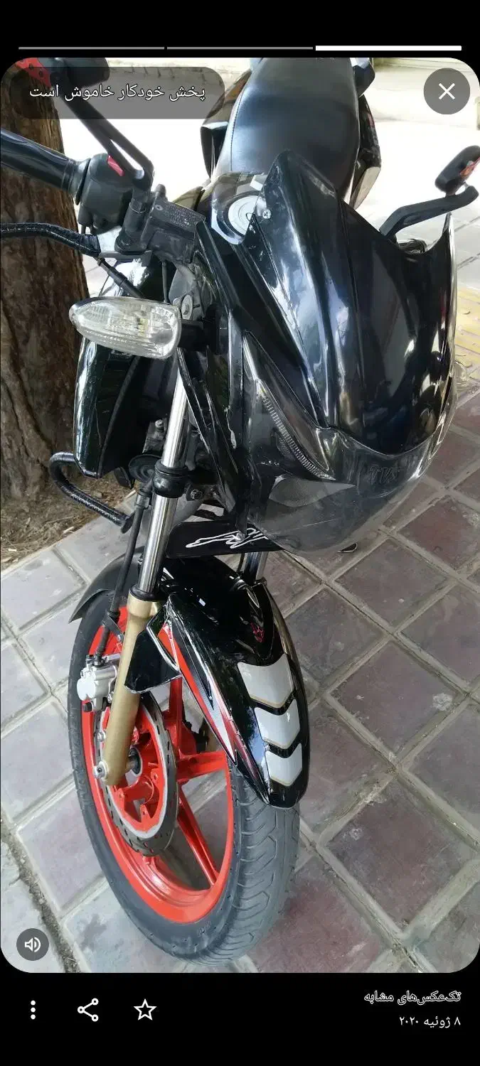 اپاچی 180 مدل93|موتورسیکلت|اصفهان, کارلادان|دیوار