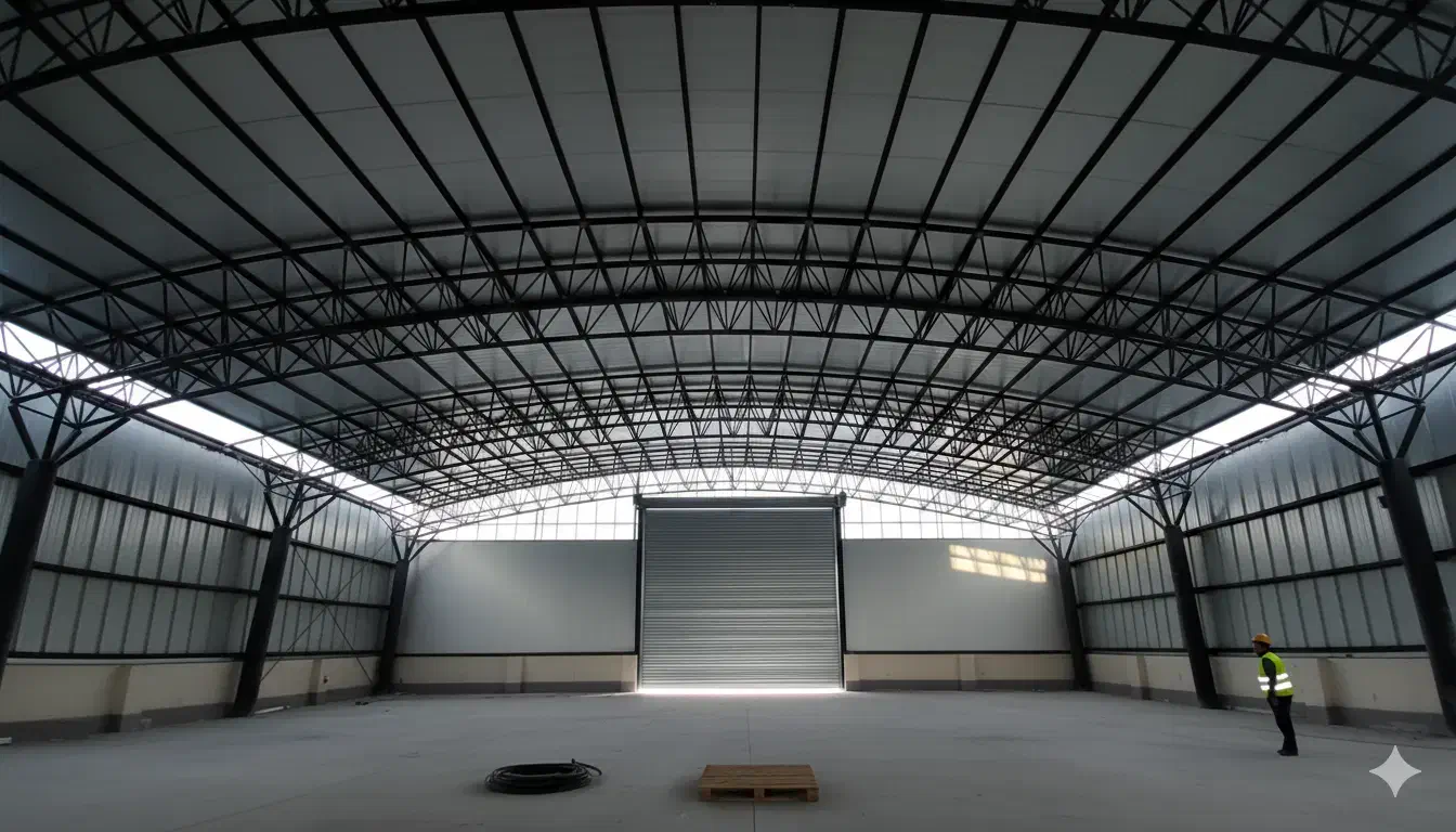 ساخت سوله و سالن تا دهانه ۹۰ متر بدون ستون وسط|خدمات پیشه و مهارت|صفادشت, |دیوار