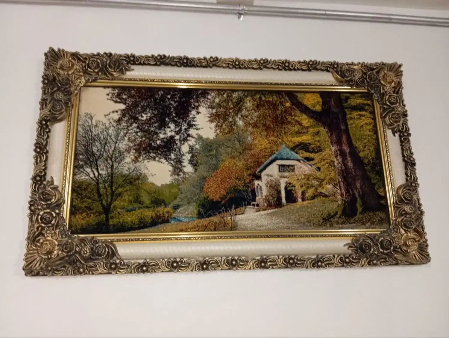 تابلو|تابلو فرش|تربتحیدریه, حاجی یار|دیوار