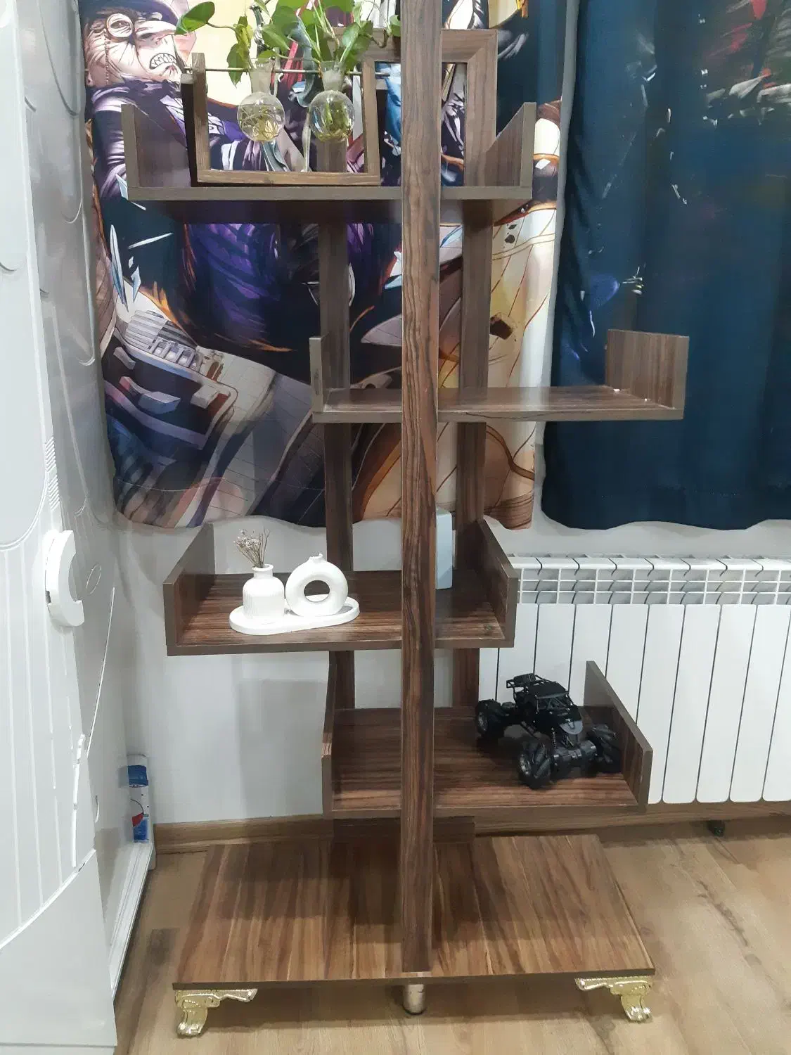 شلف کتابخانه قفسه|کتابخانه، شلف، قفسههای دیواری|مشهد, فارغ التحصیلان|دیوار