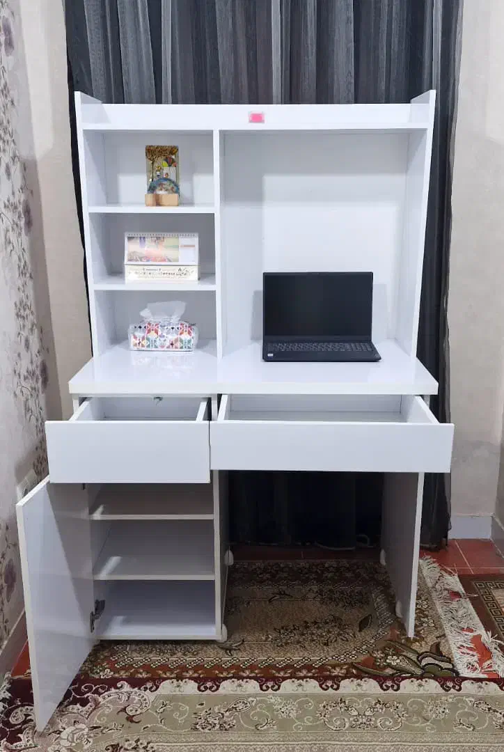 میز تحریر کتابخانه دار|میز تحریر و کامپیوتر|بندرعباس, |دیوار