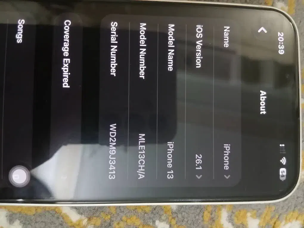 ایفون ۱۳ نرمال بدون خش و خط|موبایل|اصفهان, تیران|دیوار