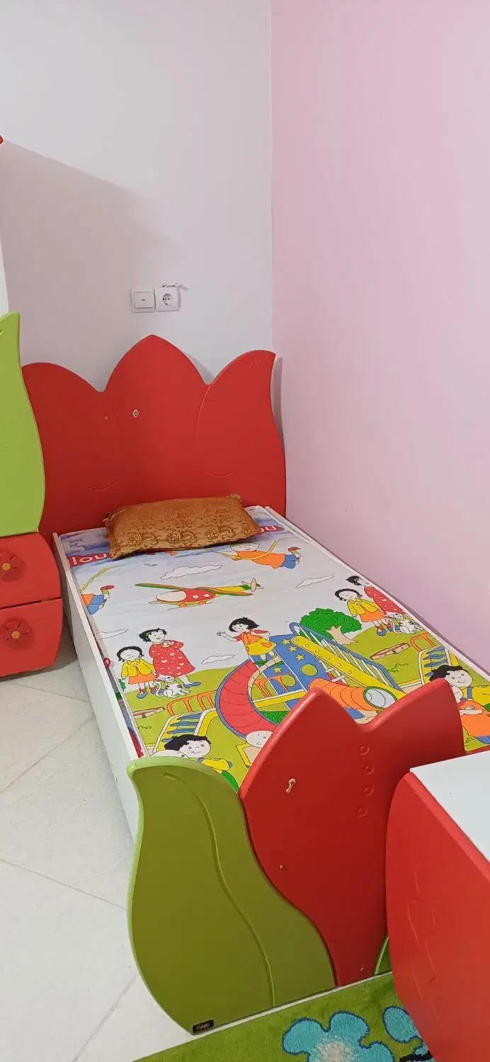 سرویس خواب دخترانه|تخت و سرویس خواب|بیرجند, |دیوار