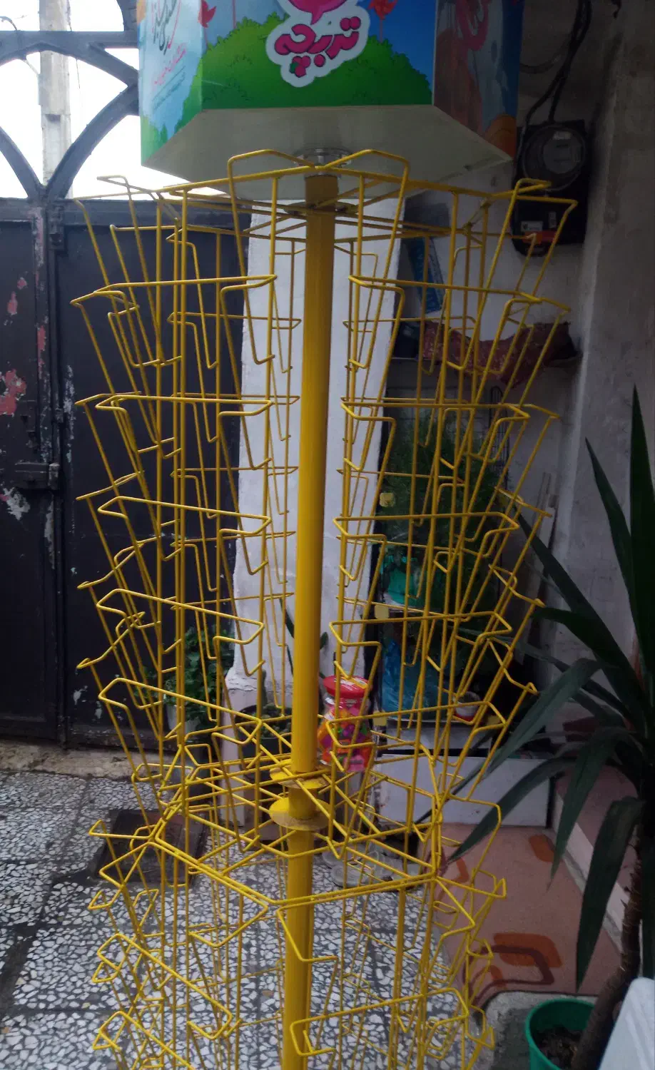 استند فلزی گردان کتاب|کتابخانه، شلف، قفسه‌های دیواری|رشت, دیانتی|دیوار